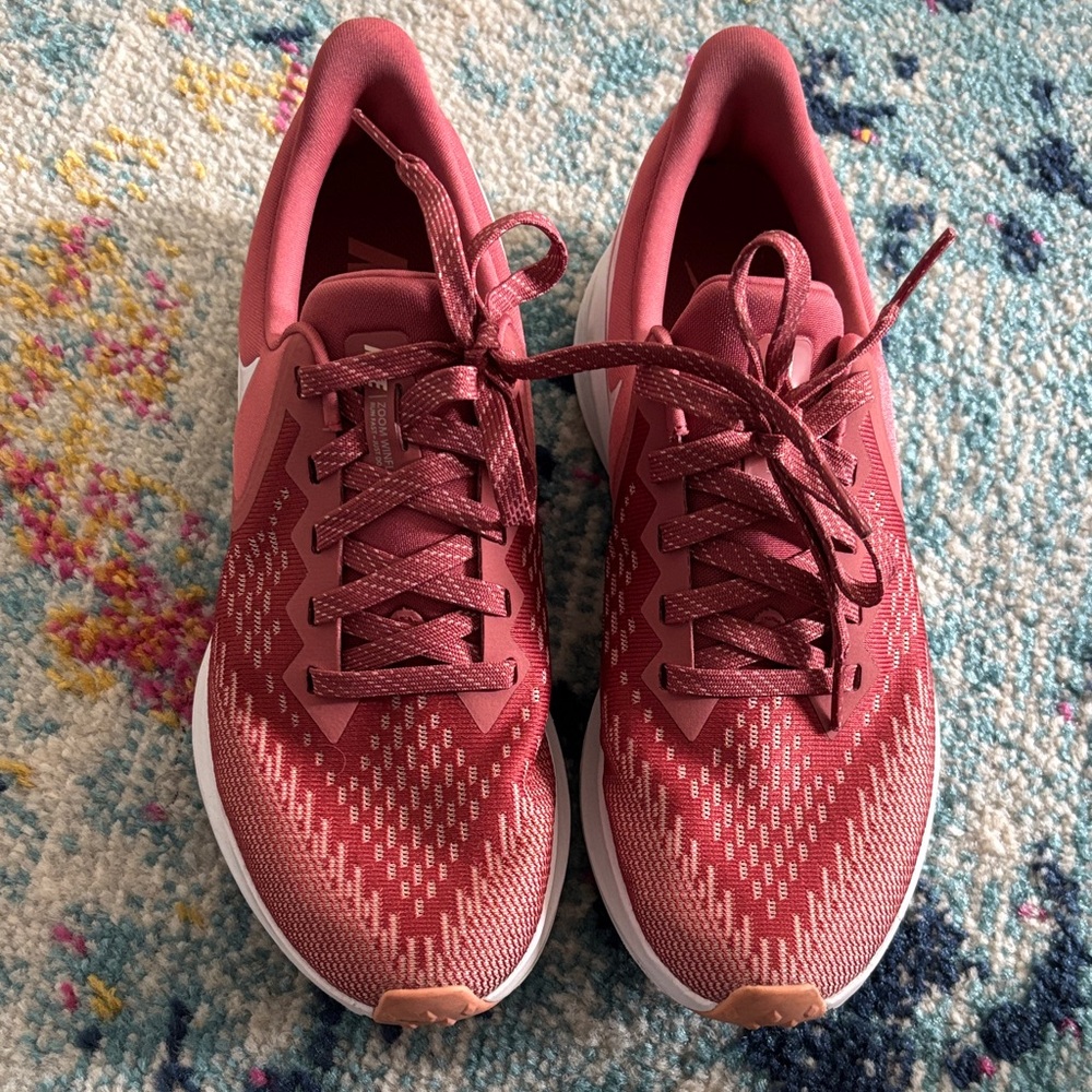 Nike Women's Rose-Red Athletic Running Shoes